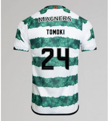 Celtic Tomoki Iwata #24 Hemmatröja 2023-24 Kortärmad